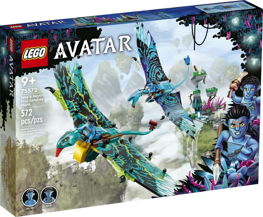 LEGO Avatar 75572 Jaken ja Neytirin Ensilento Bansheella