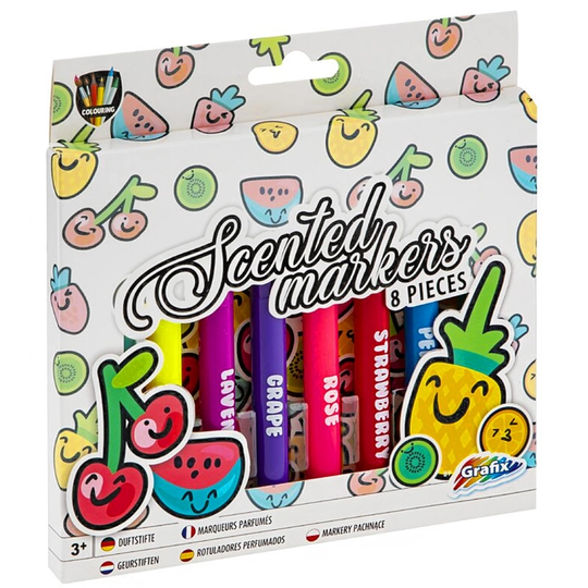 Grafix Scented Markers 8-set