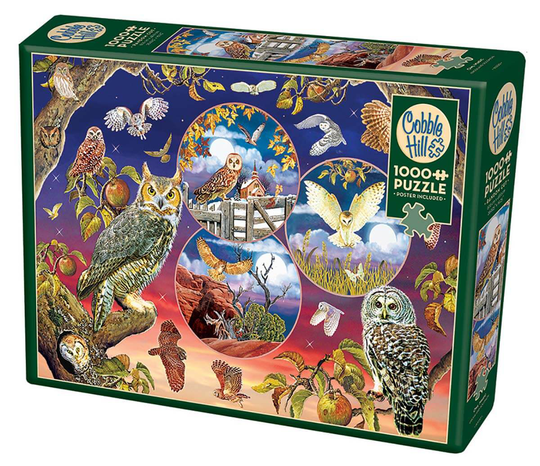 Cobble Hill 1000 Palan Palapeli Owl Magic