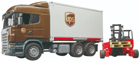 Bruder 3581 Scania UPS kuorma-auto trukilla
