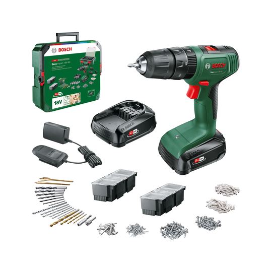 Bosch - EasyImpact 18V-40 Drill + SystemBox ( 2 x Battery&Charger Included )