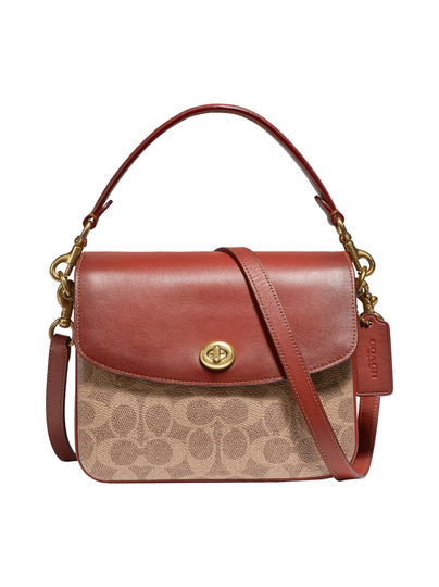Cassie crossbody 19 in signature canvas -laukku