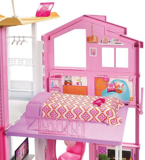 Barbie 3-Story Townhouse Barbie Nukkekodit DLY32