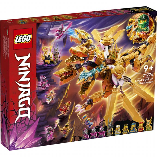 Lloyd's Golden Ultra Dragon Lego Ninjago 71774