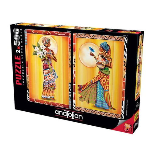 Anatolian 2 x 500 Palan Palapeli African Ladies