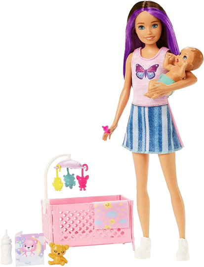 Barbie Skipper Babysitter Sleepy Baby Leikkisetti