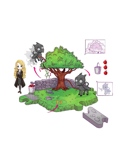 Wizarding world care of magical creatures playset