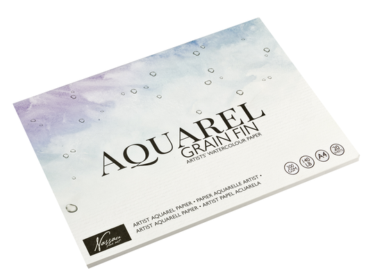 Nassau - Paper Pad Aquarel A4 20 sheet - (K-AR0303/AM)