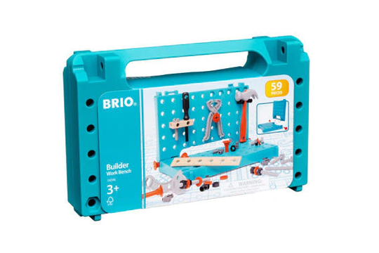 Brio Builder 34596 Työkalupenkki 59 osaa