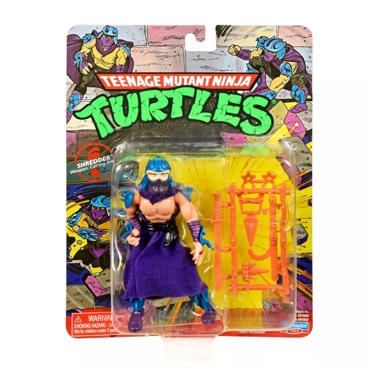 Teini-ikäiset Mutanttininjakilpikonnat Shredder Turtles Figuuri ja Varusteet
