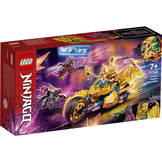 LEGO Ninjago - Jayn kultainen lohikäärmemoottoripyörä (71768)
