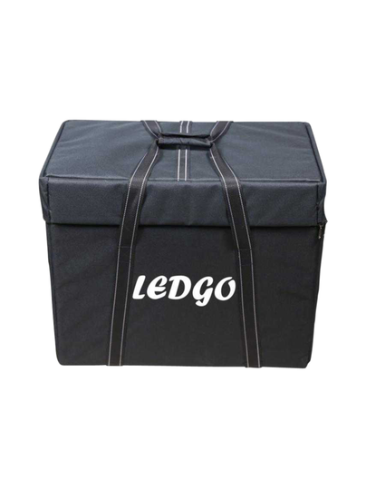 Ledgo lg-t3 -laukku kolmelle valolle ja jalustoille