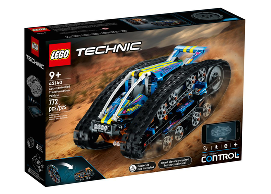 LEGO Technic - Sovelluksella ohjattava muuntautumiskykyinen auto (42140)
