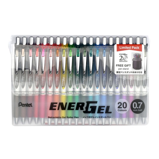 Pentel Energel Deluxe RTX Rollerball 07 20 kpl