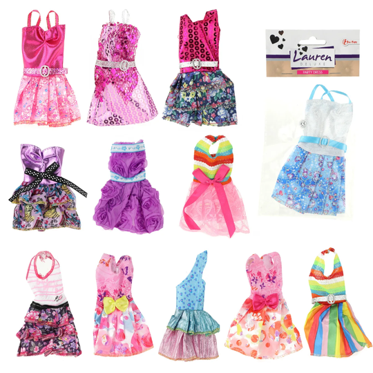 Lauren Deluxe Juhlamekko Barbielle/Muotinukelle