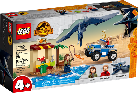 LEGO Jurassic World - Pteranodonin takaa-ajo (76943)