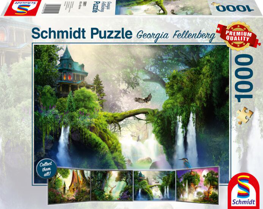 Schmidt 1000 Palan Palapeli Georgia Fellenberg, Enchanted Spring