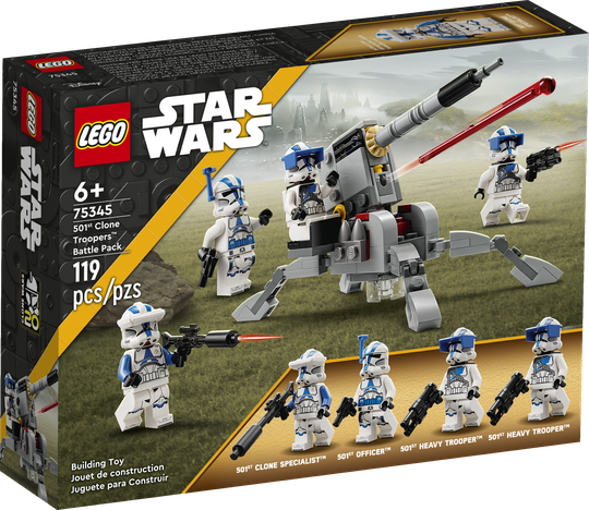 LEGO Star Wars - 501. legioonan kloonisoturit -taistelupaketti (75345)