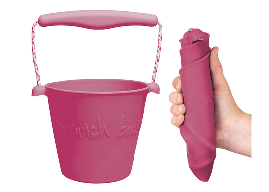 Ämpäri Scrunch, kirsikanpunainen