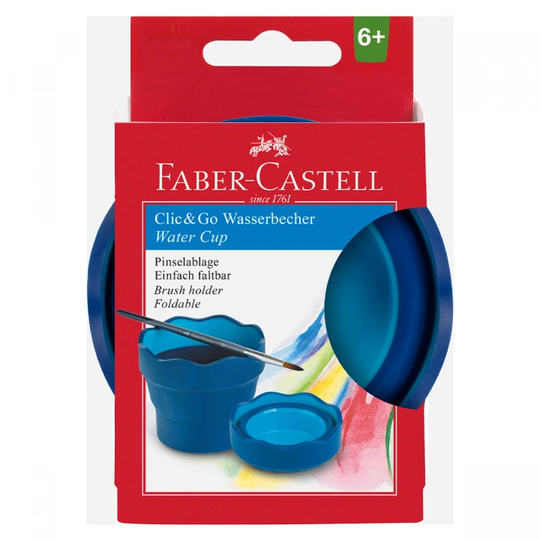 Faber-Castell Vesikuppi Sininen