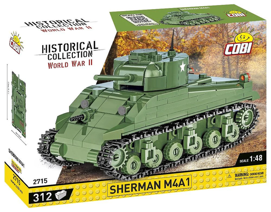 Cobi 2715 SHERMAN M4A1 Koottava Tankki