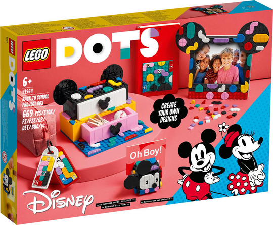 LEGO Dots - Mikki Hiiren ja Minni Hiiren kouluunpaluupuuhat (41964)