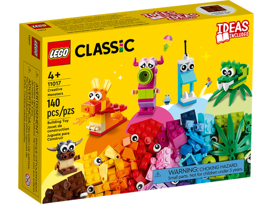 LEGO Classic - Luovat hirviöt (11017)