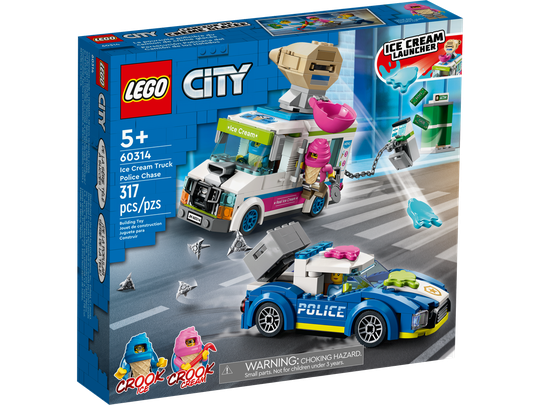 LEGO City - Poliisin takaa-ajama jäätelöauto (60314)