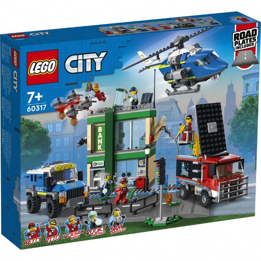 Poliisi jahtaa pankissa LEGO City Police 60317
