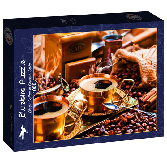 Bluebird 1000 Palan Palapeli Black Coffee in Oriental Style