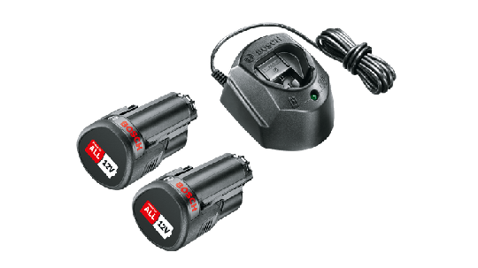 Bosch - 12 V Lithium-Ion Starter Set 12 V (2 x 1.5 Ah&GAL 1210 CV)