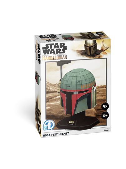 Star wars boba fett helmet 3d puzzle