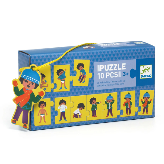 Djeco Palapeli I Am Dressing Up - 10 palaa