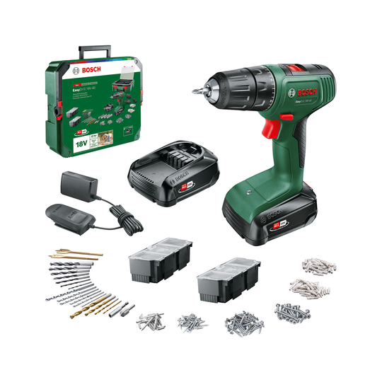 Bosch - EasyDrill 18V-40 + SystemBox ( 2 x Battery&Charger Included )