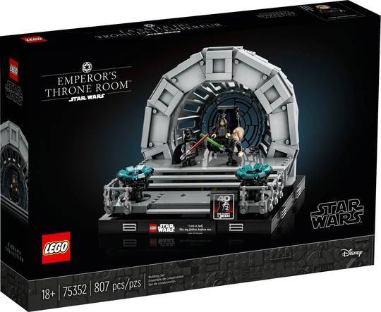 LEGO 75352 Keisarin Valtaistuinsali - Dioraama