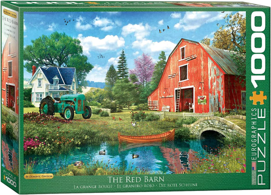 Eurographics 1000 Palan Palapeli The Red Barn