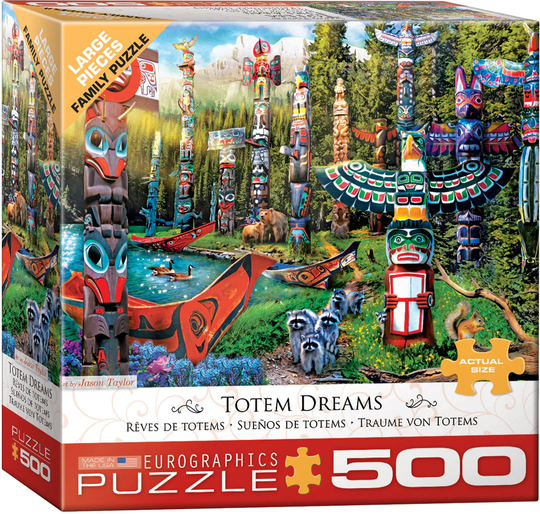 Eurographics XXL Totem Dreams Palapeli 500 Palaa
