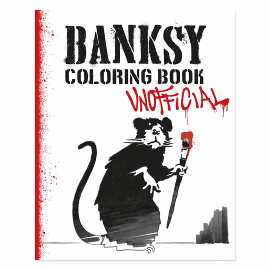 Books Banksy Värityskirja