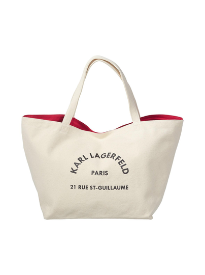 K/rue st guillaume canvas tote -laukku