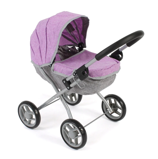 Bayer Chic Pienet Nukenvaunut Harmaa/Violetti