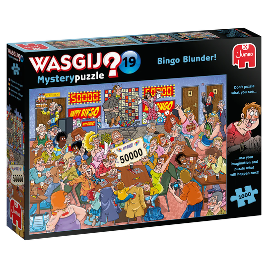 Wasgij Mystery 1000 palan palapeli Bingo Blunder