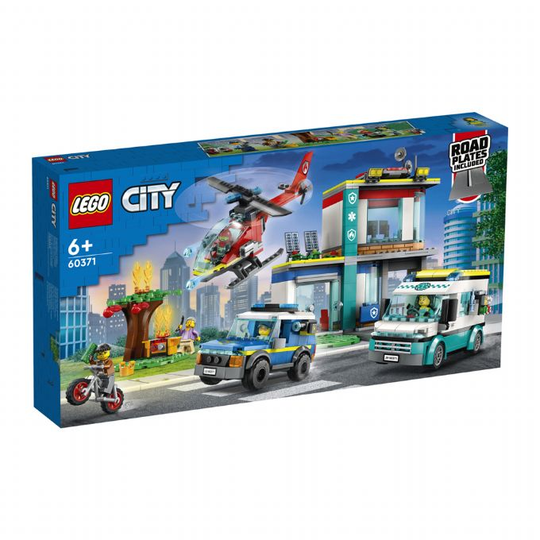 Hälytysajoneuvojen päämaja LEGO City 60371