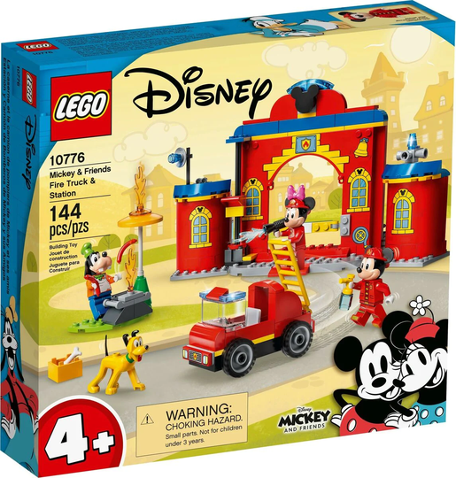 LEGO Disney 10776 Mikin ja Ystävien Paloasema ja Paloauto