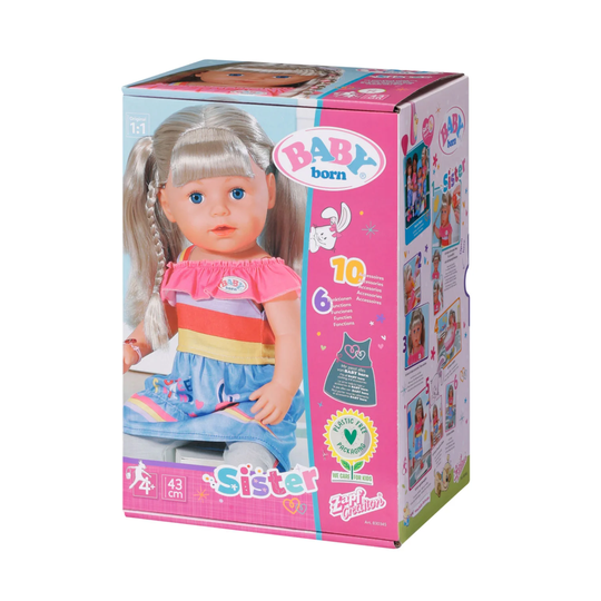 Baby Born Sister Soft Touch Nukke