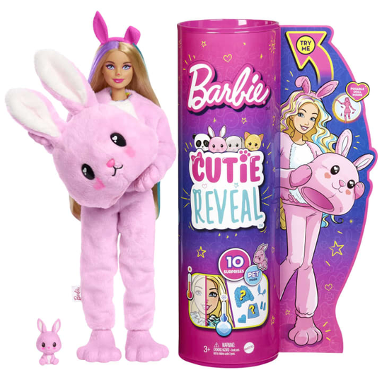 Barbie - Cutie Reveal Doll - Bunny (HHG19)