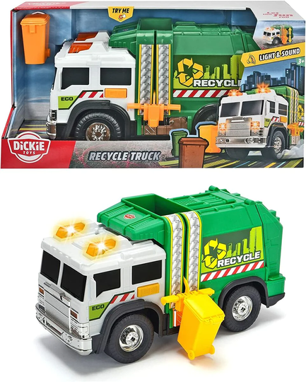 Dickie Toys Roska-auto Äänillä ja Valoilla