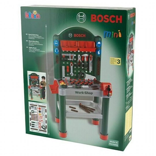 Bosch-työpöytä, 82 osaa Bosch Workshop 8710
