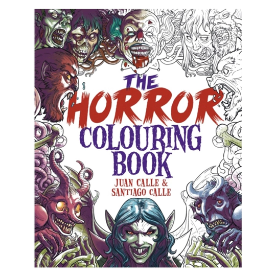 Books The Horror Colouring Book