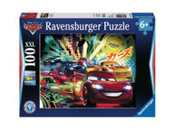 Ravensburger Cars Neon palapeli, 100 palaa
