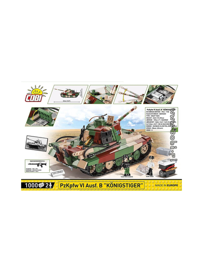 Pzkpfw vi ausf.b konigst 1000 pcs
